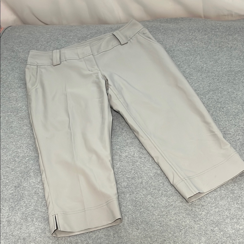 Adidas Cropped Capri Active Pants Womens Size 6 Golf Climacool Hiking Outdoors